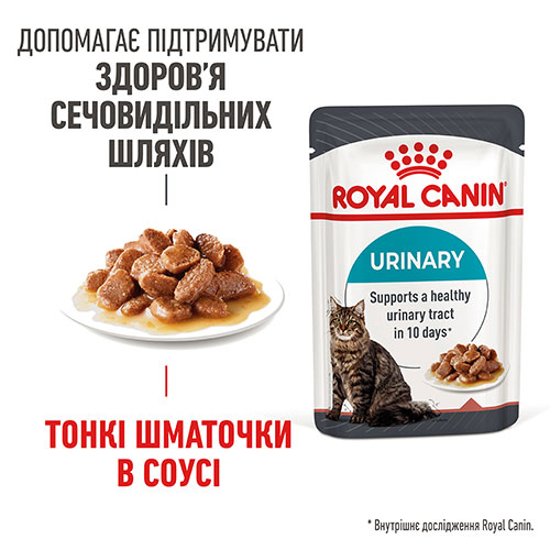 Royal Canin Urinary Care в соусі для котів, фото 2